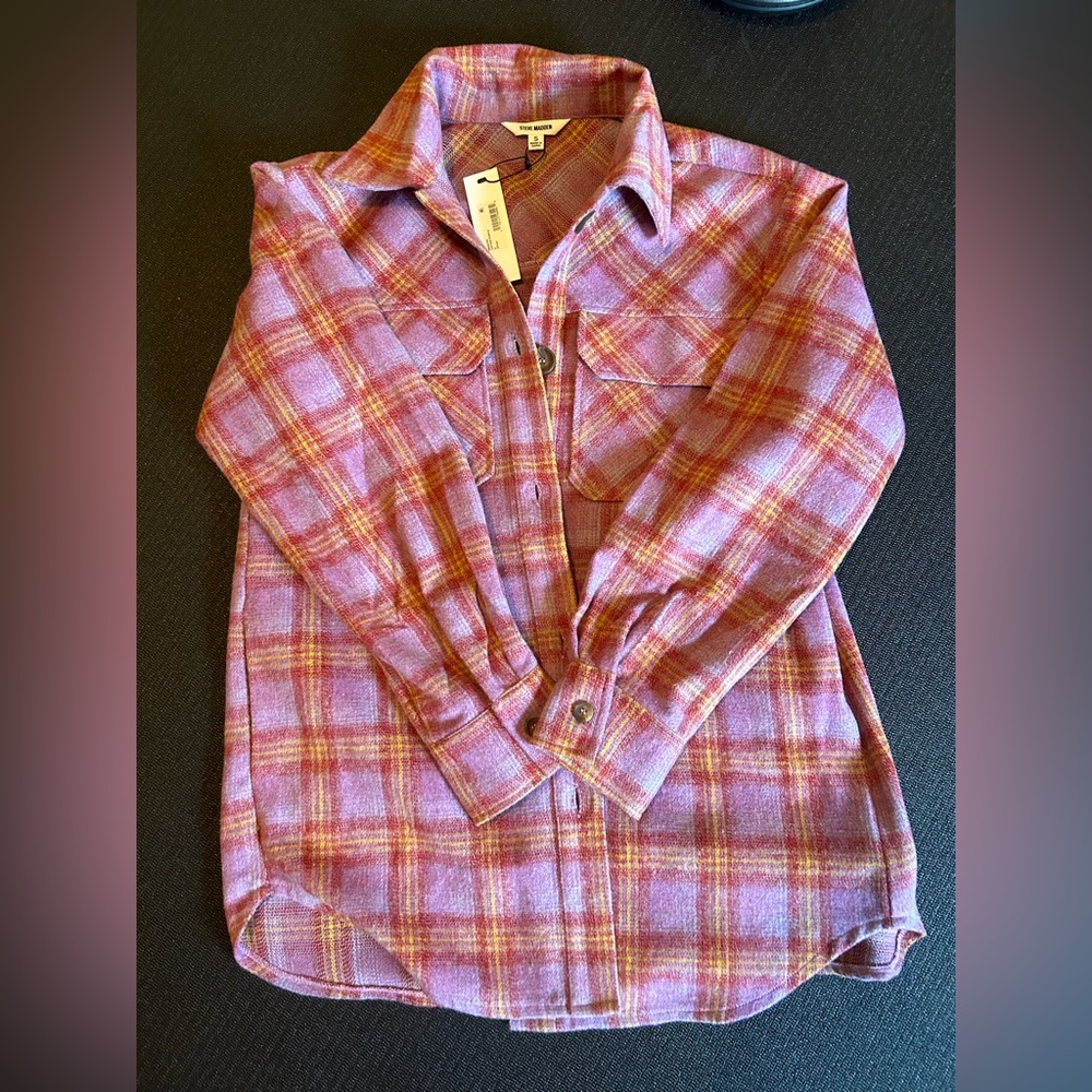 Steve Madden flannel shacket